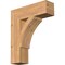 Ekena Millwork Thorton Block Smooth Bracket, Western Red Cedar, 5 1/2"W x 20"D x 24"H BKT06X20X24THR05SWR - alternate 1
